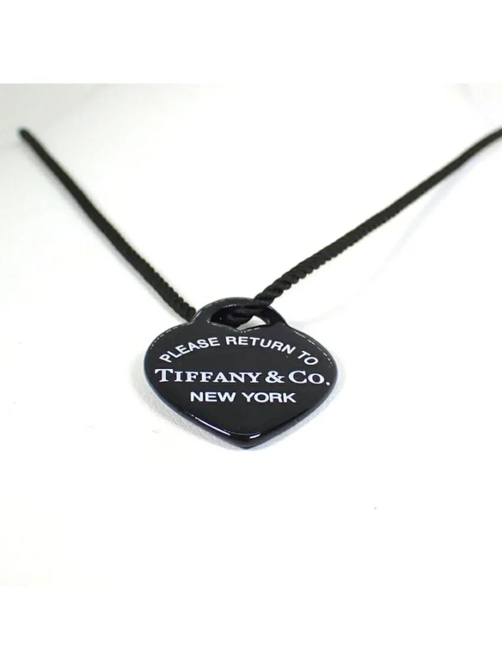 Tiffany & Co 925 Plastic Return to Pendant